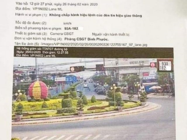 tra phạt nguội tại Tiền Giang