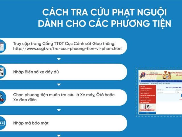 Tra cứu phạt nguội tại Bình Thuận
