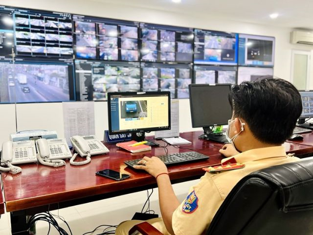 Check phạt nguội tại Quảng Nam