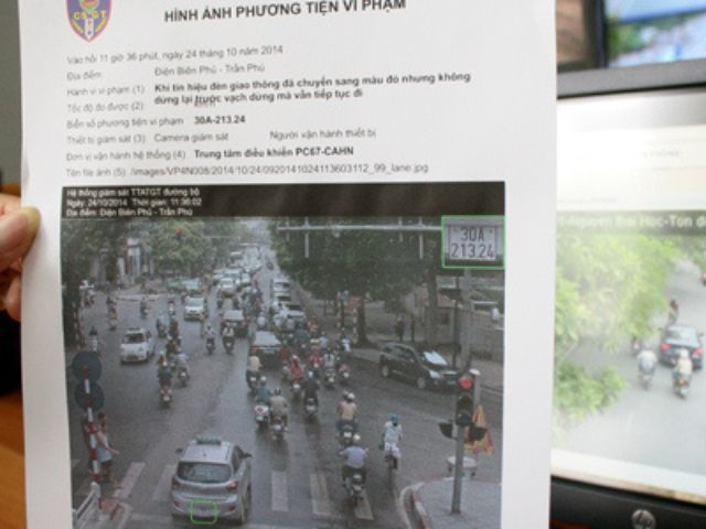 Tra phạt nguội ô tô tại Đồng Nai