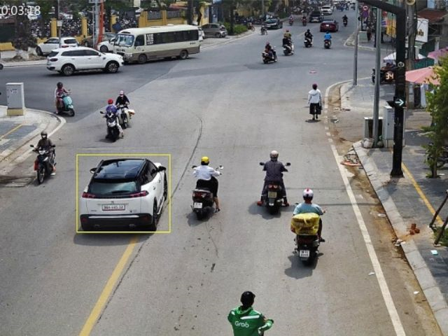 Kiểm tra phạt nguội tại Trà Vinh