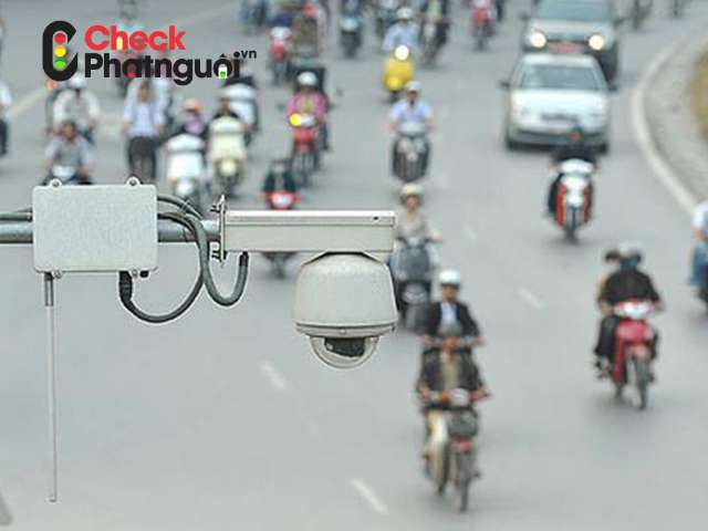 Điểm lắp camera phạt nguội tại Quốc Lộ 2