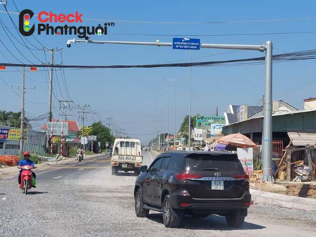 Điểm Lắp Camera Phạt Nguội Tại Bạc Liêu