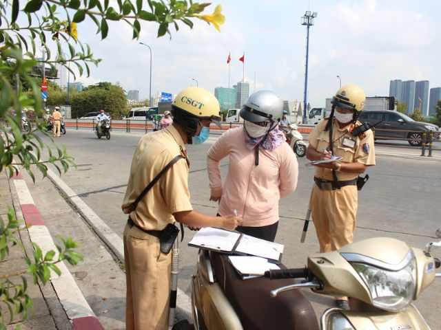 Tra cứu phạt nguội xe máy tại Hà Nội