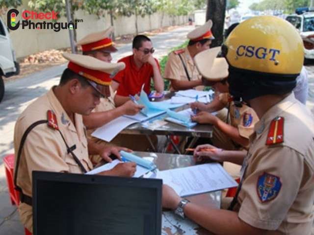 phạt nguội ô tô tại Đồng Nai