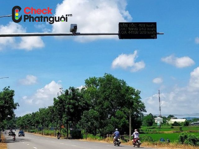 Điểm lắp camera phạt nguội tại Quảng Ninh