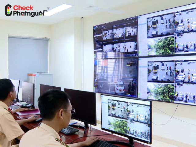 Tra phạt nguội xe máy tại Trà Vinh