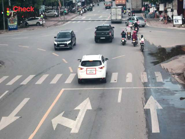 Check phạt nguội ô tô tại Vĩnh Phúc