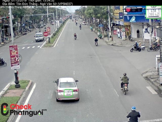 Check lỗi phạt nguội ô tô