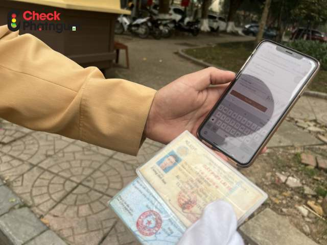 nộp phạt nguội tại Vĩnh Phúc