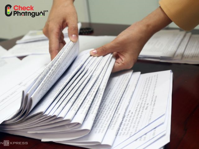 Tra phạt nguội xe máy tại Tuyên Quang