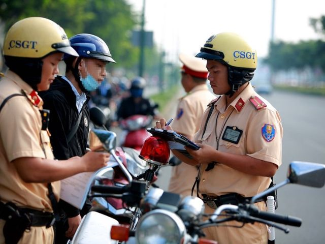 Tra cứu phạt nguội xe máy